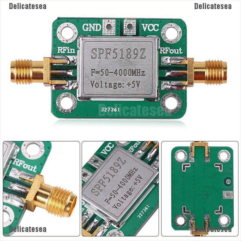 ds-เครื่องรับสัญญาณเสียงรบกวนต่ํา-lna-50-4000-mhz-rf-spf-5189-nf-0-6