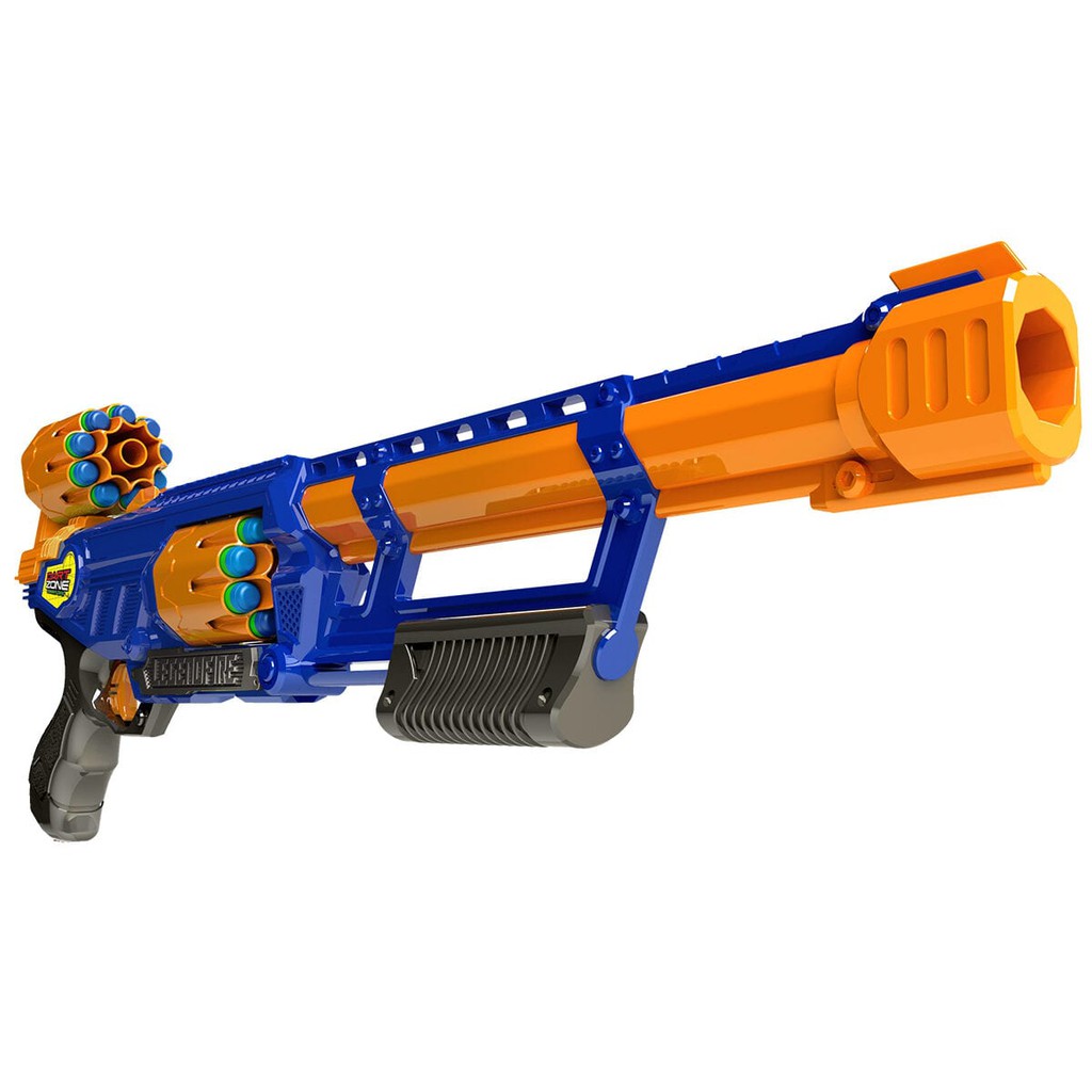 dart-zone-ปืนของเล่น-กระสุนโฟม-ดาร์ทโซน-เลเจนไฟเออร์-legendfire-pump-action-powershot-blaster-80-fps-ของเล่นเด็ก-ปืนเด็กเล่น-เกมส์-ยิงต่อสู้-ลิขสิทธิ์แท้-พร้อมส่ง-adventure-force-soft-bullet-gun-toy-b