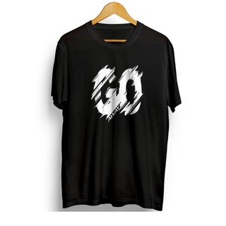 เสื้อยืดแขนสั้น พิมพ์ลาย Go Away Combed 30s สีดํา ไซซ์ M L XL XXL XXXL สําหรับผู้ชาย และผู้หญิง