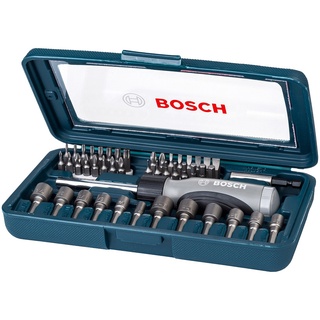 ภาพขนาดย่อของภาพหน้าปกสินค้าBOSCH ไขควงพร้อมดอกไขควง 46 ชิ้น X-Line 46 รุ่นใหม่ล่าสุดกล่องสีน้ำเงินพร้อมไขควงสีน้ำเงินเทา สวยหรู จากร้าน tpphw บน Shopee ภาพที่ 2