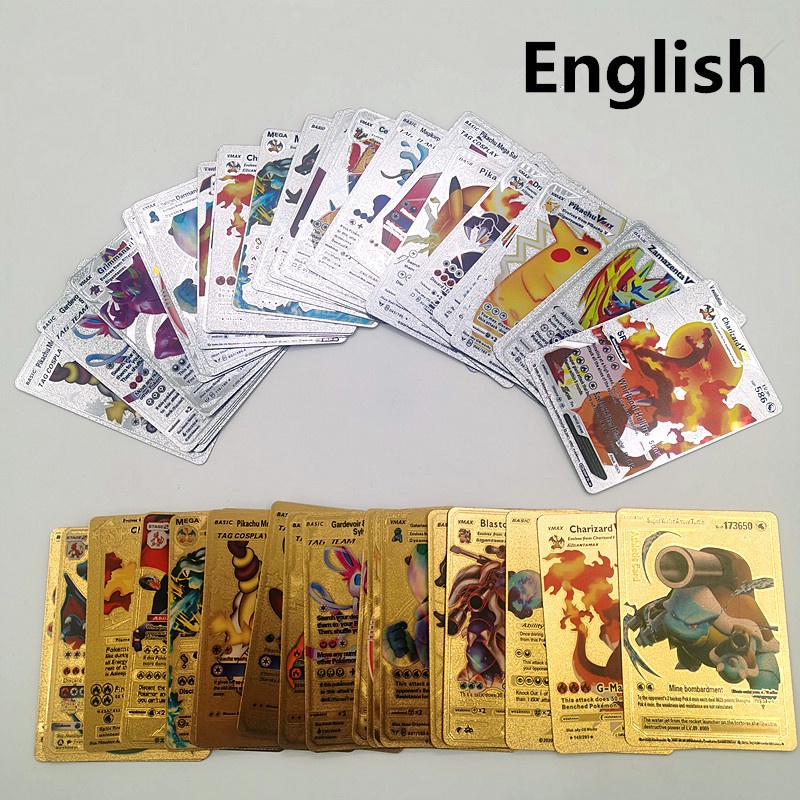 lt-available-gt-การ์ดโปเกม่อน-โลหะ-สีดํา-ทอง-เงิน-37-ชิ้น-19-ชิ้น-เวอร์ชั่นภาษาอังกฤษ-ของเล่นสําหรับเด็ก-55-ชิ้น