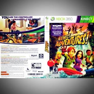 แผ่นเกมส์ Kinect Adventures XBOX 360