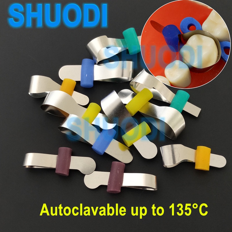 10 pcs Dental Metal Matrices Teeth Whitening Retainer Ring Metal