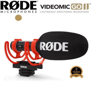 RODE VIDEOMIC GO ll ไมโครโฟนติดกล้อง ไมค์ติดกล้อง