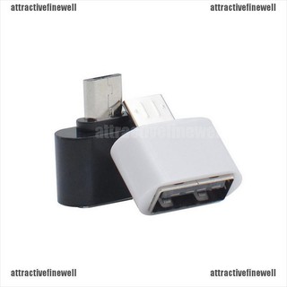 Become อะแดปเตอร์แปลง Micro USB Male to USB A 2.0 Adaptador OTG 2 ชิ้น