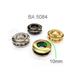 ภาพหน้าปกสินค้าBA 5084 ตาไก่เกลียว 10มม. 2ชิ้น อะไหล่กระเป๋า Zinc Alloy Screw Eyelet 10mm 2 pieces ซึ่งคุณอาจชอบสินค้านี้