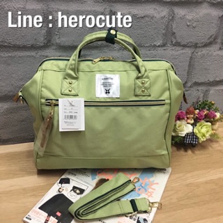 ANELLO POLYESTER CANVAS BOSTON BAG แท้Outlet