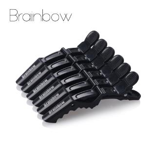 Brainbow กิ๊บติดผมพลาสติก สำหรับผู้หญิง 6 ชิ้น / แพ็ค