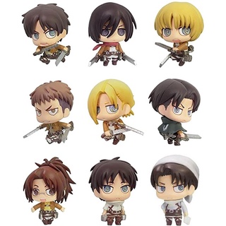 🎀พร้อมส่ง🎀 พวกกุญแจ ฟิกเกอร์ attack on titan ของสะสม ผ่าพิภพไททัน เอเรน รีไว eren levi