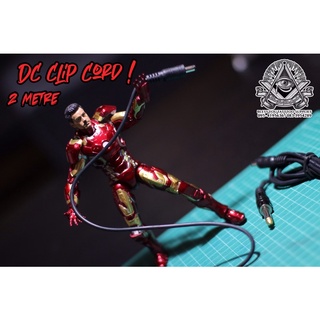 DC CLIP CORD Size 2.00 Meter