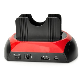 ภาพขนาดย่อของภาพหน้าปกสินค้าIDE + SATA HDD to eSATA & USB Docking Station w / Card Reader-สีดำ จากร้าน extremedeals.th บน Shopee