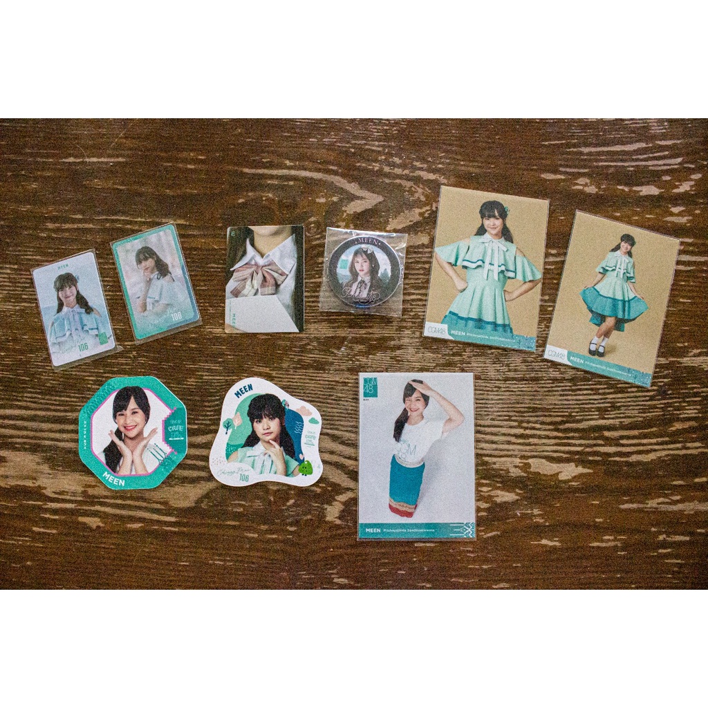 ขาย-meen-cgm48-ยกเซ็ท-photoset-แผ่นรองแก้ว-music-card-106-เข็มกลัด-eien-pressure