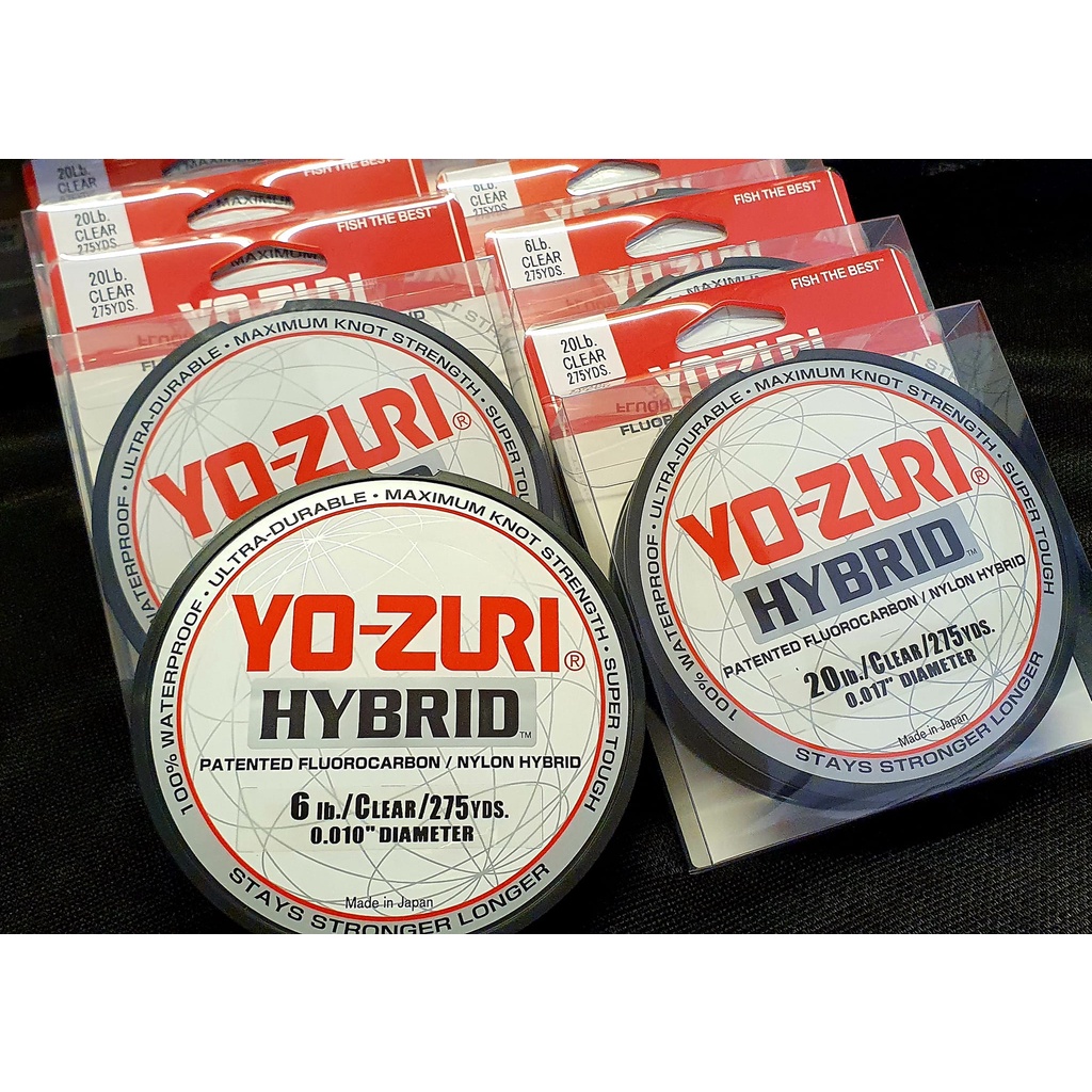 yozuri-hybrid-line-สายเอ็น-โยซูริ-ไฮบริด-สายเอ็นที่ผสมผสานระหว่าง-ฟลูโลคาร์บอนกับไนลอน