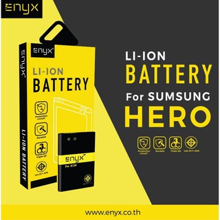 Enyx แบตเตอรี่ Samsung hero ,X150 ,E1200,E250,C3303  ความจุ 800 mAh   **ของแท้ รับประกัน**