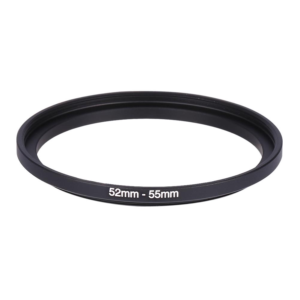 ภาพสินค้าราคาสุดคุ้ม เลนส์ ชุดตัวกรองอะแดปเตอร์ Up 52mm-55mm Black Filter Ring 55mm Lens Step Metal 52mm 52-55 Rings To Adapter จากร้าน windyons.th บน Shopee ภาพที่ 1