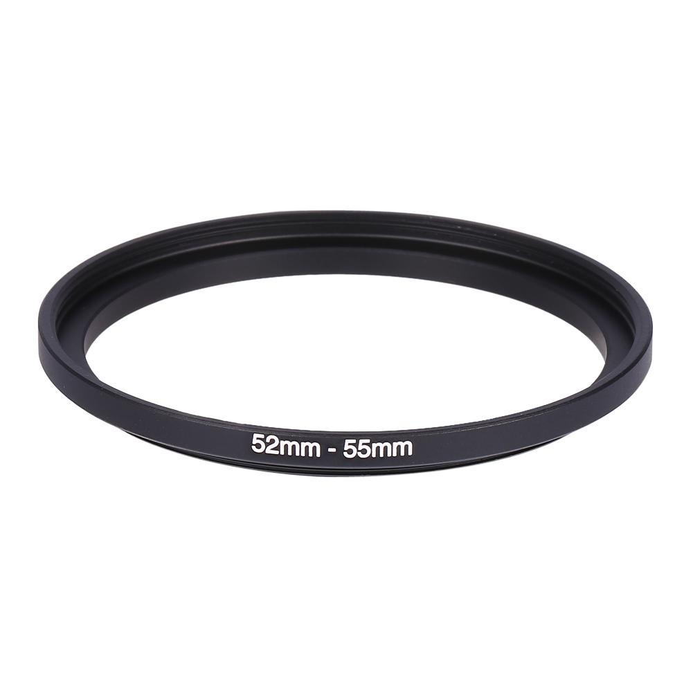 ภาพขนาดย่อของภาพหน้าปกสินค้าราคาสุดคุ้ม เลนส์ ชุดตัวกรองอะแดปเตอร์ Up 52mm-55mm Black Filter Ring 55mm Lens Step Metal 52mm 52-55 Rings To Adapter จากร้าน windyons.th บน Shopee ภาพที่ 1