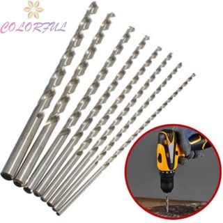 【COLORFUL】Extended Drill Bit 1.5mm 160mm Diameter 1.5-5.5mm Length160-200mm Straight