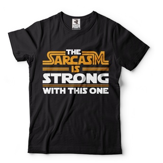 เสื้อยืดโอเวอร์ไซส์ขายดี เสื้อยืดลําลอง แขนสั้น พิมพ์ลาย Sarcasm Sarcastic Funny สไตล์คลาสสิก สําหรับผู้ชาย MLleia98LJhj