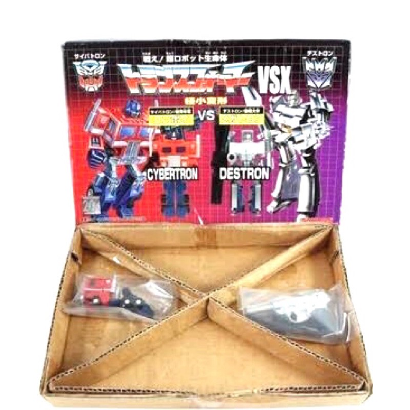 transformers-g1-worlds-smallest-transformers-vsx-optimus-prime-vs-megatron-misb-rare-ทรานฟอร์มเมอร์