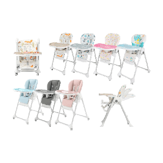 โปรโมชั่น : bebeplay เก้าอี้ทานข้าวเด็ก เก้าอี้ไฮแชร์ รุ่นcolorful ใช้ได้6เดือน-5ขวบรับประกัน18เดือน