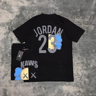 เสื้อยืด TEE JORDAN X KAWS BEST SELLER COMPLETE TAG + LABEL