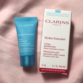 Clarins Hydra Essentiel Moisturizes And Quenches Silky Cream 5ml