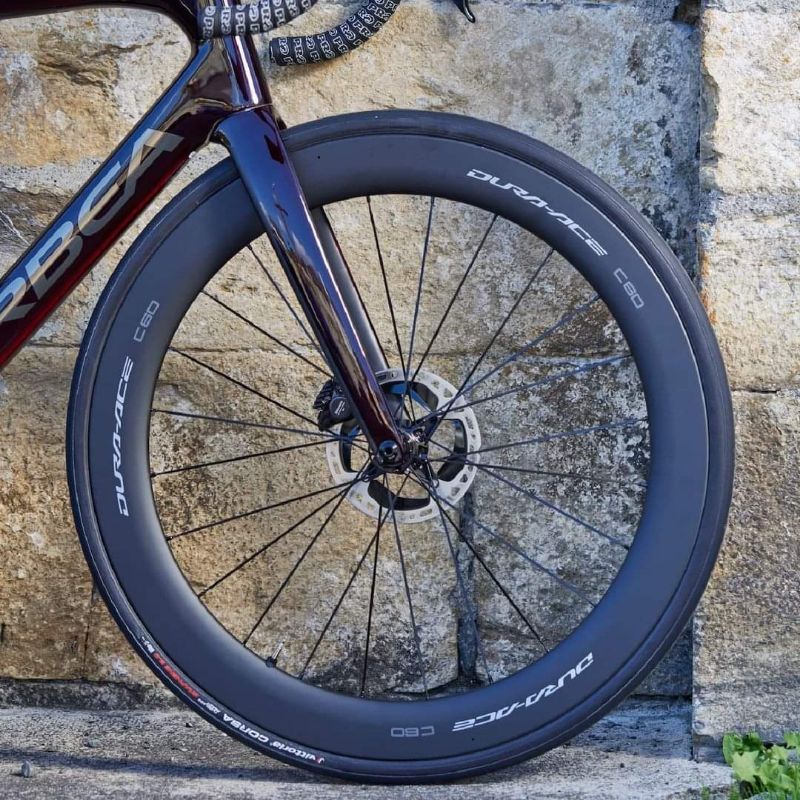 ล้อจักรยานเสือหมอบ-shimano-dura-ace-wh-r9270-c60-ฟูลคาร์บอนทรงแอโร่-ขอบสูง-60mm-ของแท้