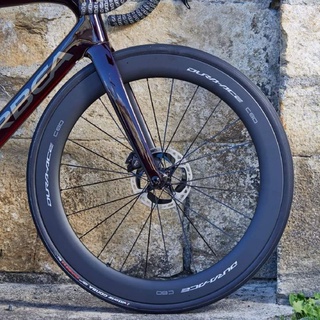 ล้อจักรยานเสือหมอบ Shimano Dura-ace WH-R9270 C60 ฟูลคาร์บอนทรงแอโร่ ขอบสูง 60mm. ของแท้💯