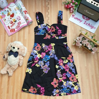 Candies เดรส Candies ลายดอก สวย สภาพดี ไม่มีตำหนิ women dress