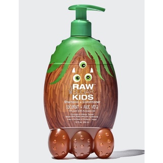 Raw Sugar Kids 2-in-1 Coconut + Aloe Vera Shampoo &amp; Conditioner - 12 fl oz ราคา 450.- บาท