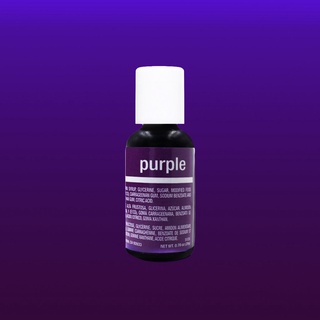 ภาพหน้าปกสินค้าสีเจล สีม่วงเข้ม/ Chefmaster Purple Liqua-Gel Food Coloring 20ml (5128) /0.7 oz ซึ่งคุณอาจชอบราคาและรีวิวของสินค้านี้