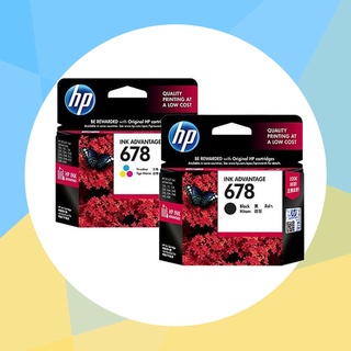 ตลับหมึก​HP​ ​678​ For HP :015 / 1515 / 2515 / 2645 / 2645 / 3515 / 3545 /4515 / 4645 All-in-One