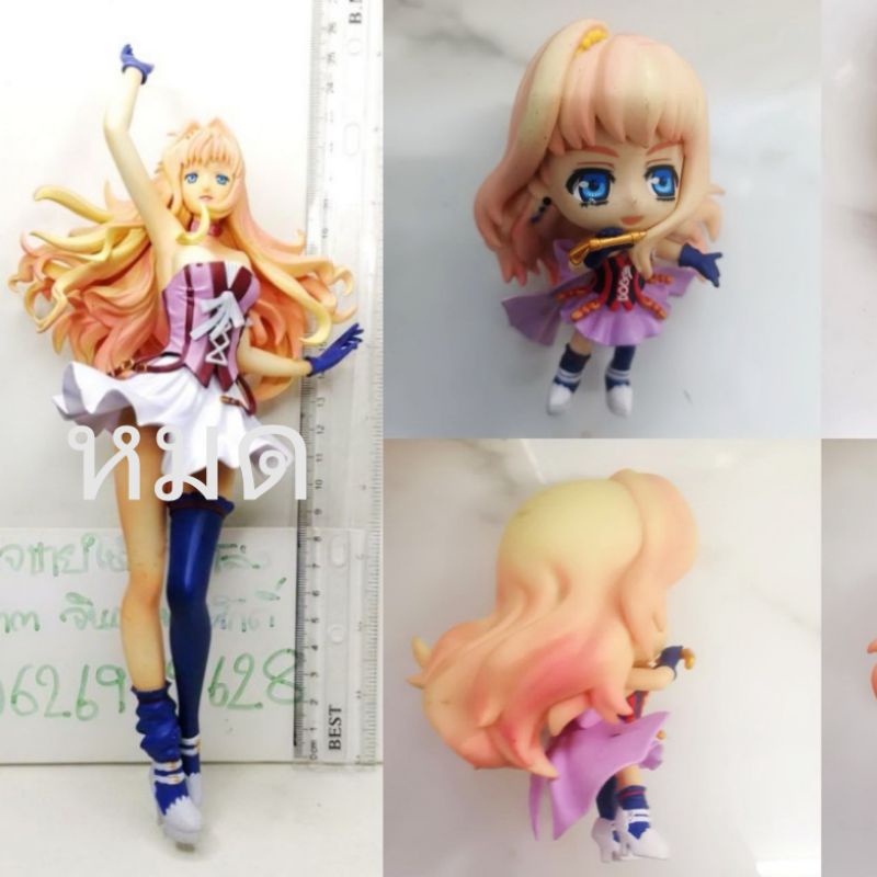 แท้-มือสองไม่มีฐาน-banpresto-macross-f-sq-figure-sheryl-nome-kyun-chara-figure