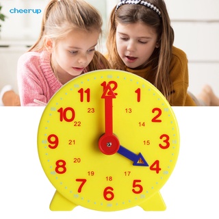 Cheerup โมเดลนาฬิกาพลาสติก ขนาด 10 ซม. ของเล่นเสริมการเรียนรู้เด็ก