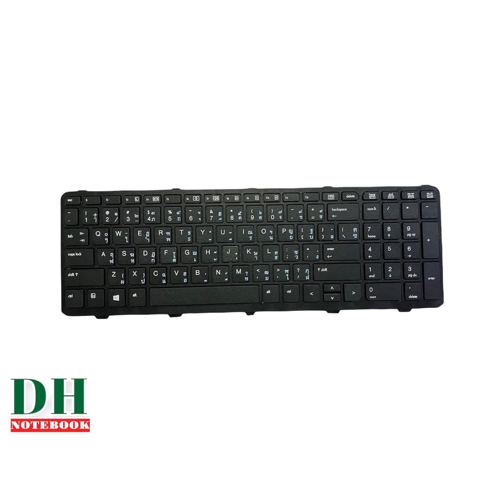 คีย์บอร์ดโน๊ตบุ๊ค-keyboard-hp-probook-450-g0-450-g1-450-g2-455-g1-455-g2-th-eng