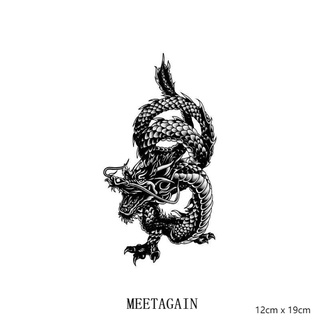 ภาพหน้าปกสินค้า【MEET Magic Tattoo】สติ๊กเกอร์รอยสักชั่วคราวกันน้ํา 12 ซม. X 19 ซม. Xl-029 ที่เกี่ยวข้อง