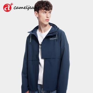 Cameljeans เสื้อแจ็กเก็ต กันน้ํา กันลม ชั้นเดียว สําหรับผู้ชาย