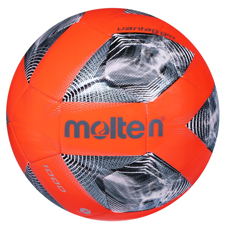 ภาพหน้าปกสินค้าMOLTEN ลูกฟุตบอลหนังเย็บ Football MST TPU pk F5A1000 O (490)  (แถมฟรี ตาข่ายใส่ลูกฟุตบอล + เข็มสูบลม) จากร้าน sportlandwear บน Shopee
