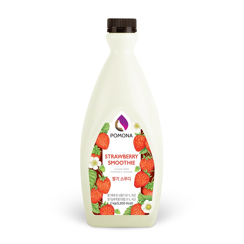 pomona-strawberry-smoothie-โพโมนา-สมูทตี้-สตรอว์เบอร์รี่-2-kg-ผลิตจากประเทศเกาหลี