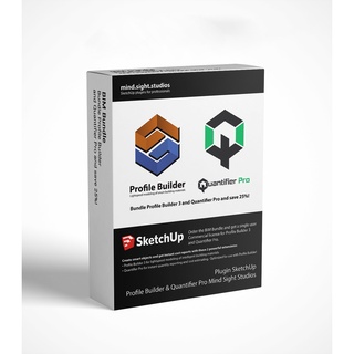 โปรแกรมถอดแบบและประมาณราคา สำหรับ SketchUp BIM Bundle : PB 3 + QP