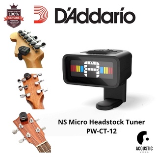 จูนเนอร์ เครื่องตั้งสาย DAddario NS Micro Headstock Tuner PW-CT-12