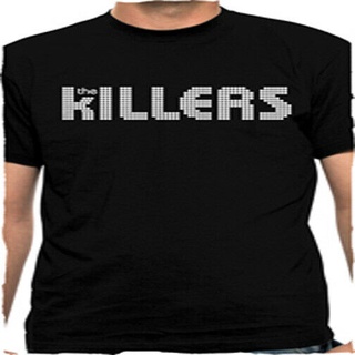 มาใหม่ เสื้อยืดลําลอง แขนสั้น คอกลม พิมพ์ลายโลโก้ The Killers ทรงหลวม สไตล์คลาสสิก สําหรับสตรี