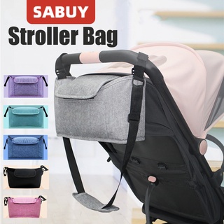 SABUY กระเป๋าแขวนรถเข็นเด็ก Stroller Bag กระเป๋าใส่ขวดนม เป้เด็ก