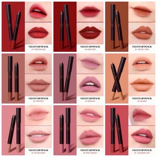 ลิปสติกติดทน ลิปเมอเรสก้า ลิปแมทท์ เวลเว็ทลิป Merrezca Velvet lip pencil