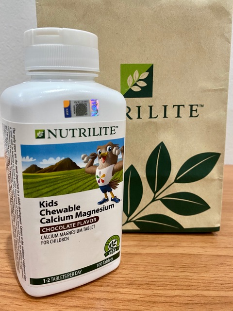 kids-chewable-calcium-magnesium-100เม็ด-มีแคลเซียม-amp-แมกนีเซียมเสริมกระดูกและฟันให้แข็งแรง