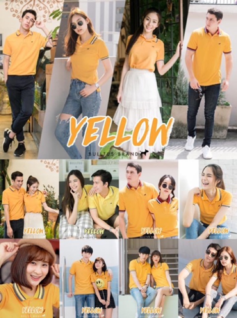 ภาพสินค้าเสื้อโปโลบลูตัส Bulltus Brand สีเหลืองทุกรุ่น เก็บเงินปลายทางได้ จากร้าน bulltus_brand บน Shopee ภาพที่ 7