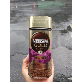 Nescafe Gold Blend Alta Rica เนสกาแฟโกลด์เบลด์ อัลตาริก้า อาราบิก้า 100% ขนาด 100g.