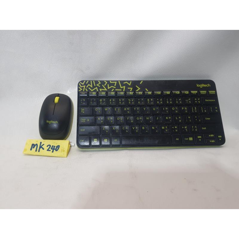 combo-ชุดmouse-keyborad-logitech-mk240ของแท้มือสอง-สภาพเหมือนใหม่-ประกันใช้งานได้ปกติ-14-วัน