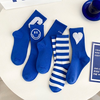 ภาพหน้าปกสินค้าKAFU D133ถุงเท้ากีฬา สีฟ้า สไตล์คู่รัก สําหรับผู้ชาย ผู้หญิง ที่เกี่ยวข้อง