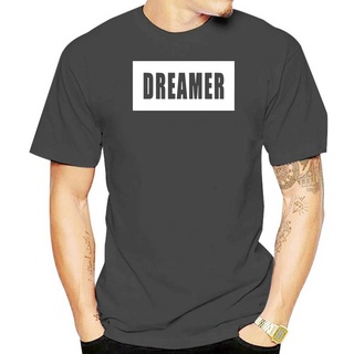 เสื้อยืดผ้าฝ้ายพรีเมี่ยม เสื้อยืด ผ้าฝ้าย พิมพ์ลาย Dreamer แฟชั่นสําหรับผู้ชาย